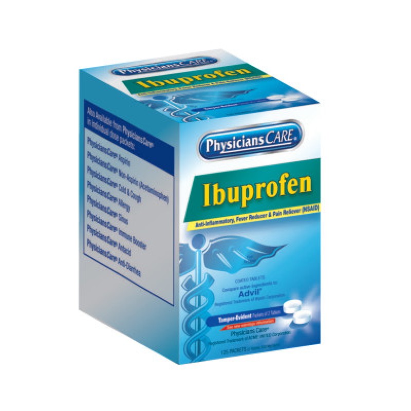 PHYSICIANSCARE IBUPROFEN- 125X2/BOX-ACME UNITED/PAC-579-90109