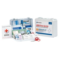 25 PERSON FIRST AID KIT ANSI A   METAL CASE-ACME UNITED/PAC-579-90560