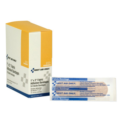1"X3" HEAVY WOVEN FABRICBANDAGES-ACME UNITED/PAC-579-G121