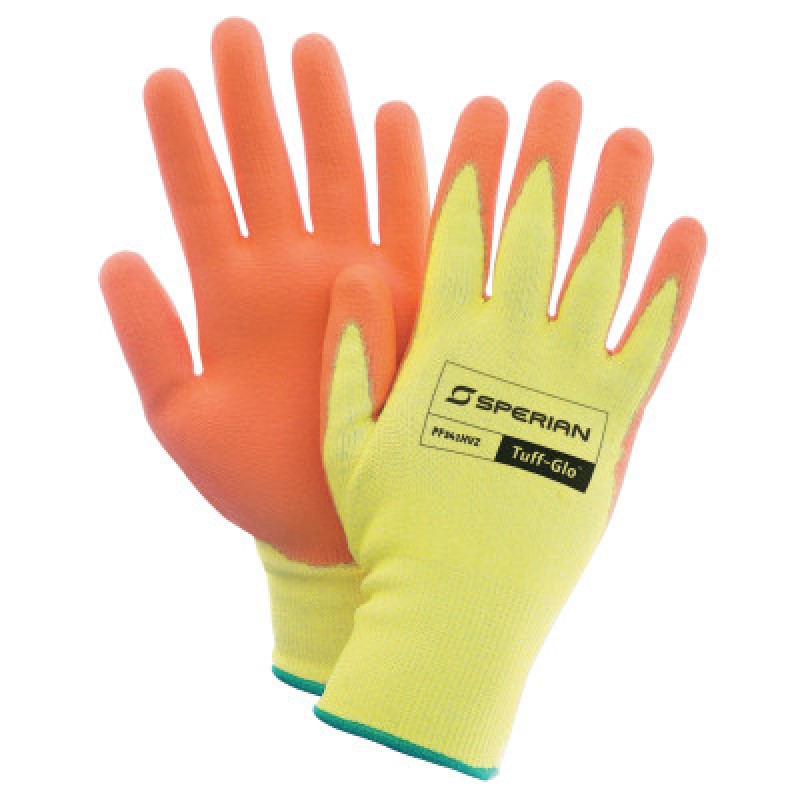 TUFF-GLO HPPE/POLY LINERIS HI-VIZ YELL-ORG MED-HONEYWELL-SPERI-582-PF541HVZ-M