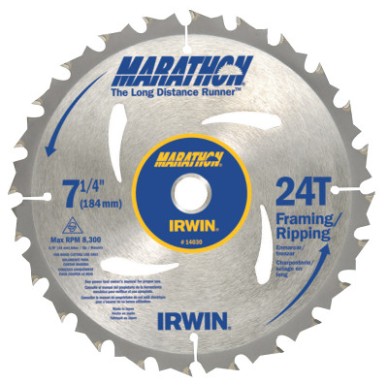 7-1/4 24T MARATHON CIR.B-IRWIN INDUSTRIA-585-14030