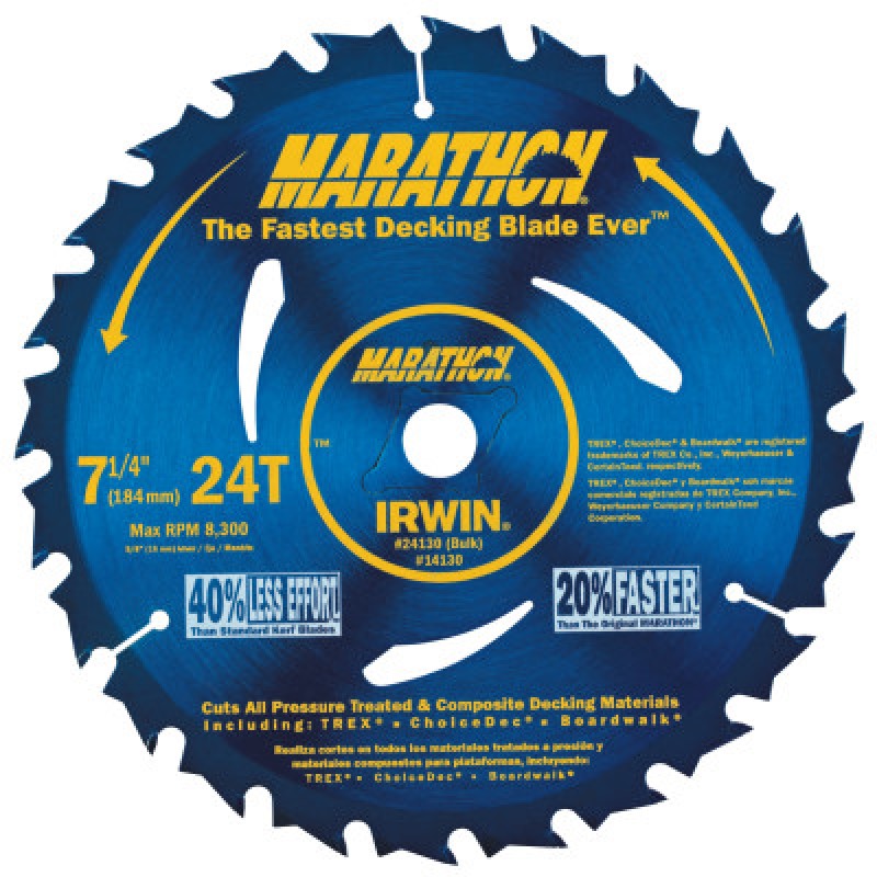 7 X 1/4 MARATHON DECK CI-IRWIN INDUSTRIA-585-14130
