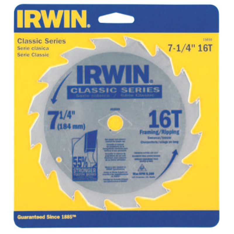 7-7-1/4 16T RIP SPRINT-IRWIN INDUSTRIA-585-15030