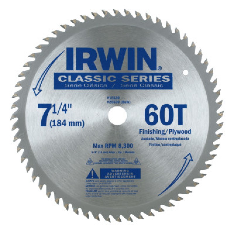 7 1/4 60T NON-FERR SPRI-IRWIN INDUSTRIA-585-15530
