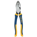 9.5" LINEMAN'S PLIERS WITH WIRESTRIPPER- CRIMPER-IRWIN INDUSTRIA-585-1773614