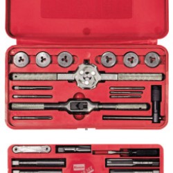 SET TAP&DIE 39PC SOLID HANSON THRD 1SOL-IRWIN INDUSTRIA-585-23614