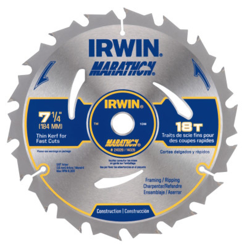 7-1/4"X18TX5/8" MARATHON-IRWIN INDUSTRIA-585-24028