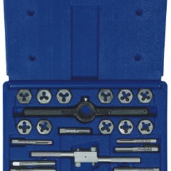 SET TAP&DIE 1/4-1/2 1 HEX HANS 1/4-1/2NC+N-IRWIN INDUSTRIA-585-24614