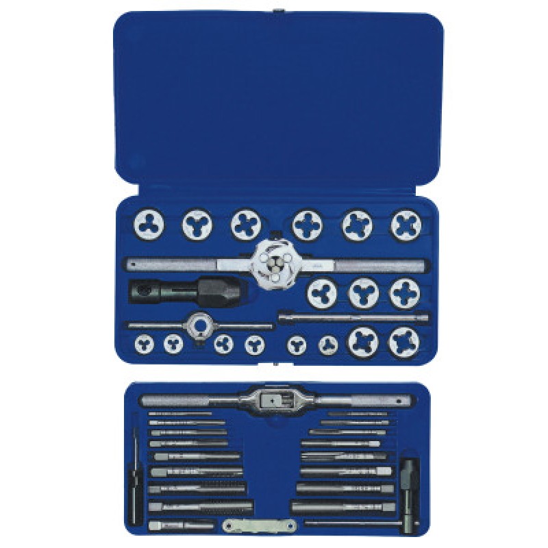41 PC TAP & DIE SET#6-1/2 & 4--IRWIN INDUSTRIA-585-26319