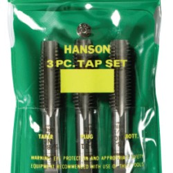 SET 9/16-12NC 3PC TAP HANSON-IRWIN INDUSTRIA-585-2648