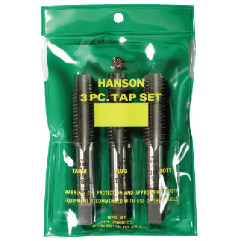 SET 3/4-16NF 3PC TAP HANSON-IRWIN INDUSTRIA-585-2660