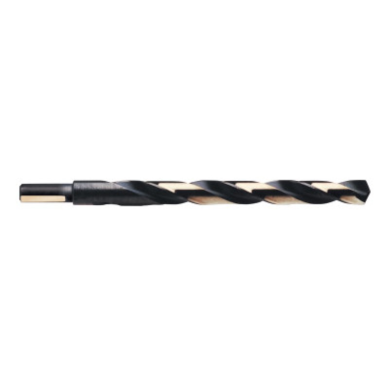 7/16" BLACK & GOLD HSS DRILL BIT 135 DEG-IRWIN INDUSTRIA-585-3019128B