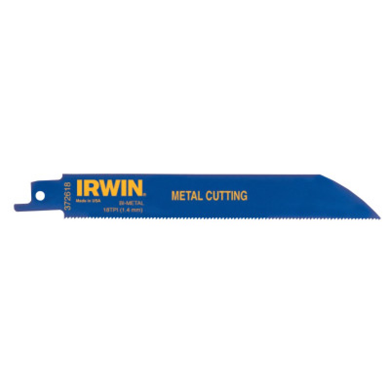 IRWIN 6" RECIPROCATING SAW BLADE 18 TPI-IRWIN INDUSTRIA-585-372618