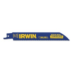 IRWIN 6" RECIPROCATING SAW BLADE 18 TPI (25 PACK-IRWIN INDUSTRIA-585-372618B