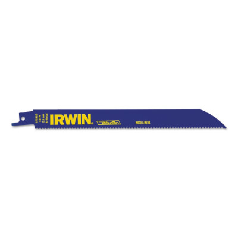 8" 10 TPI RECIPROCATINGSAW BLADE METAL & WOOD C-IRWIN INDUSTRIA-585-372810BB