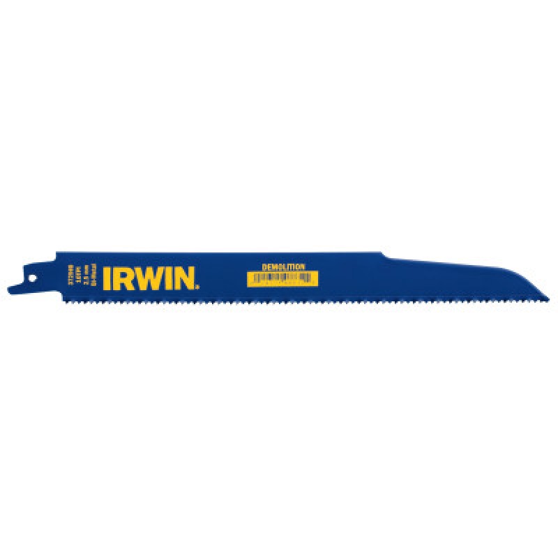 IRWIN 9" RECIPROCATING SAW BLADE 10 TPI DEMOLITI-IRWIN INDUSTRIA-585-372960