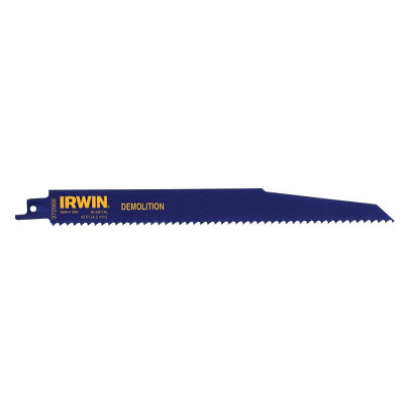 IRWIN 9" RECIPROCATING SAW BLADE  6 TPI-IRWIN INDUSTRIA-585-372966