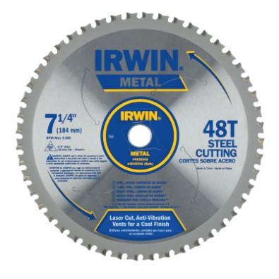 7 1/4" 48T MC - FERROUSSTEEL-IRWIN INDUSTRIA-585-4935555