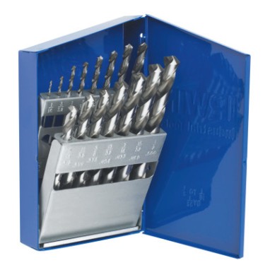 15 PC GENERAL PURPOSE HSS DRILL SET 1/16-1/2"-IRWIN INDUSTRIA-585-60137