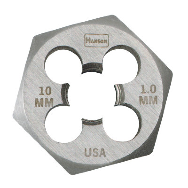 DIE 8MM-1.25 1 HEX CARDE-IRWIN INDUSTRIA-585-9734