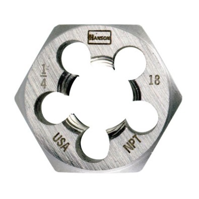 DIE 1/4-18 1 NPT HEX HANSON-IRWIN INDUSTRIA-585-6703