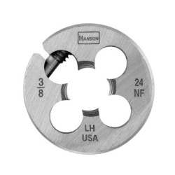 DIE 3/8-24 1 LH RD HANSON ROUND BOLT-IRWIN INDUSTRIA-585-7536