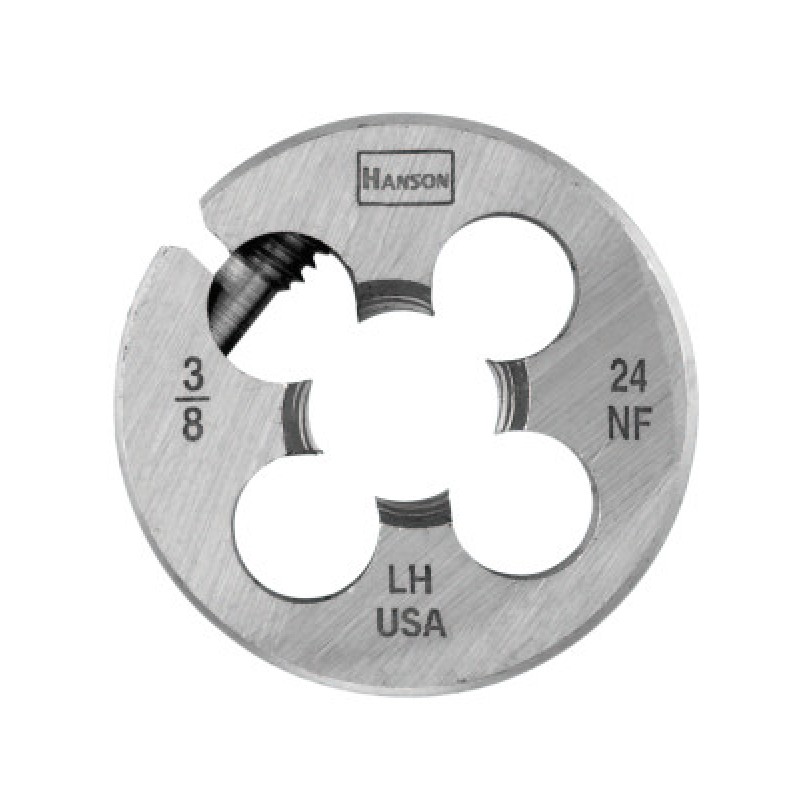 DIE 3/8-24 1 LH RD HANSON ROUND BOLT-IRWIN INDUSTRIA-585-7536