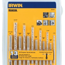 S-112C DRILL & TAP SET-IRWIN INDUSTRIA-585-80187