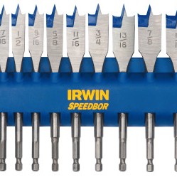 13 PC SPEEDBOR SET W/RAC-IRWIN INDUSTRIA-585-88887