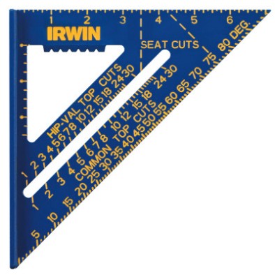 HI-CON ALUMINUM RAFTER SQUARE 7"-IRWIN INDUSTRIA-586-1794463
