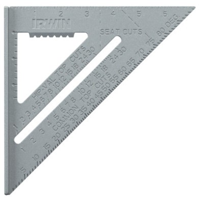 ALUMINUM RAFTER SQUARE 12"-IRWIN INDUSTRIA-586-1794465