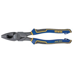 9.5IN HIGH LEVERAGE LINEMAN'S PLIERS W/FISH TAPE-IRWIN INDUSTRIA-586-1902415