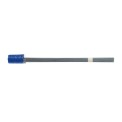 2.5"X3.5"X21" GLO BLUE STAKE FLAG-IRWIN INDUSTRIA-586-2034206