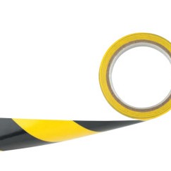 YELLOW/BLACK FLOOR TAPE2" X54' 6MIL-IRWIN INDUSTRIA-586-2034300