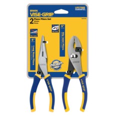 2 PIECE PRO PLIER SET(6"LONG NOSE /6" SLIP JOINT-IRWIN INDUSTRIA-586-2078702