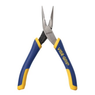 5-1/4" LONG NOSE PLIER W/CUTTER AND SPRING-IRWIN INDUSTRIA-586-2078905
