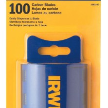 UTILITY KNIFE CARBON BLADE (100/PKG)-IRWIN INDUSTRIA-586-2083200