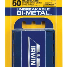 UTILITY KNIFE BI-METAL BLADE (50/PK)-IRWIN INDUSTRIA-586-2084300