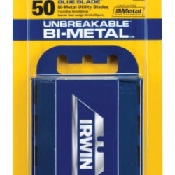 UTILITY KNIFE BI-METAL BLADE (50/PK)-IRWIN INDUSTRIA-586-2084300