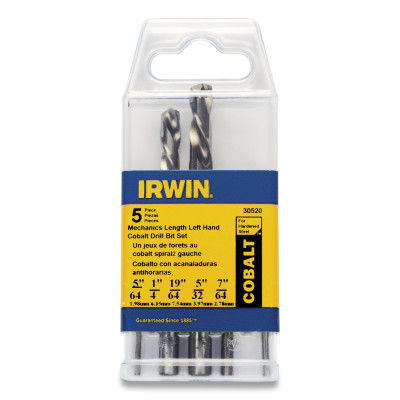 DRL BIT 5PC SET LH CBLT-IRWIN INDUSTRIA-586-30520