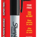 SUPER SHARPIE BLACK TWINTIP PERMANENT MARKER-SANFORD LP-652-36401PP