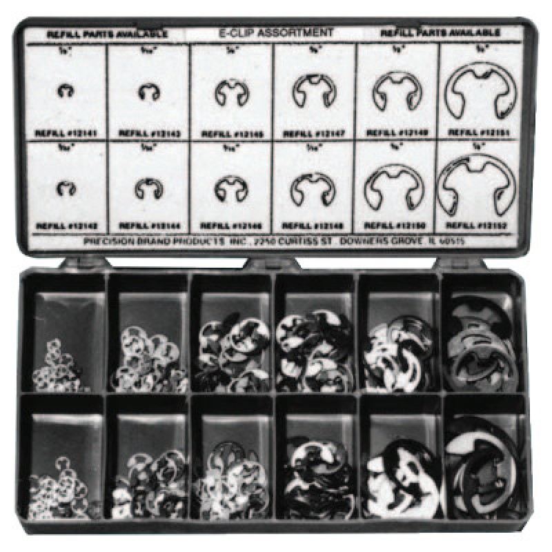 265PC. E-CLIP ASSORTMENTKIT-PRECISION *605-605-12910