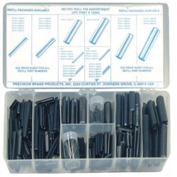 METRIC ROLL PIN ASSORTMENT - 287 PIECES-PRECISION *605-605-12960