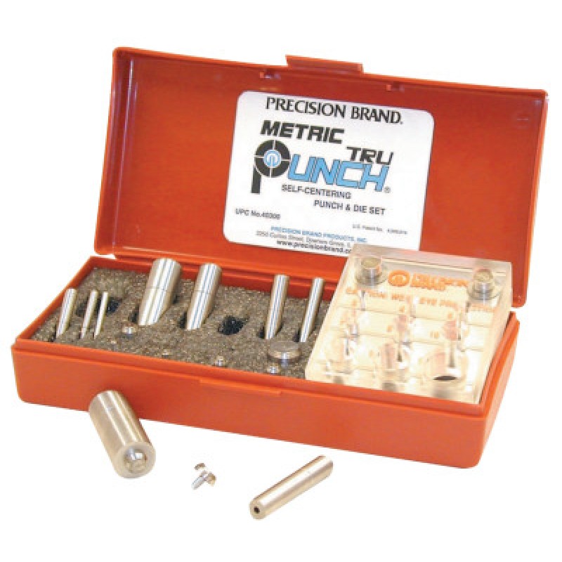 METRIC PUNCH & DIE SET-PRECISION *605-605-40300