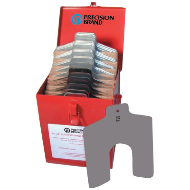 SIZE E 6" 300SS SLOTTEDSHIM ASSORTMENT-PRECISION *605-605-42925