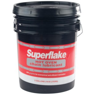 SUPERFLAKE HOT OVEN CHAIN LUBRICANT 5 GAL #37108-PRECISION *605-605-45591
