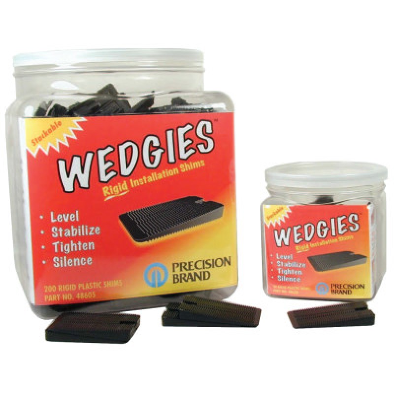 THE WEDGIE - WHITE FLEXIBLE SHIM - 30 PIECES-PRECISION *605-605-48820