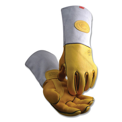 WELD GLOVE GOLD ELKSKIN-PROTECTIVE INDU-607-1485-XL