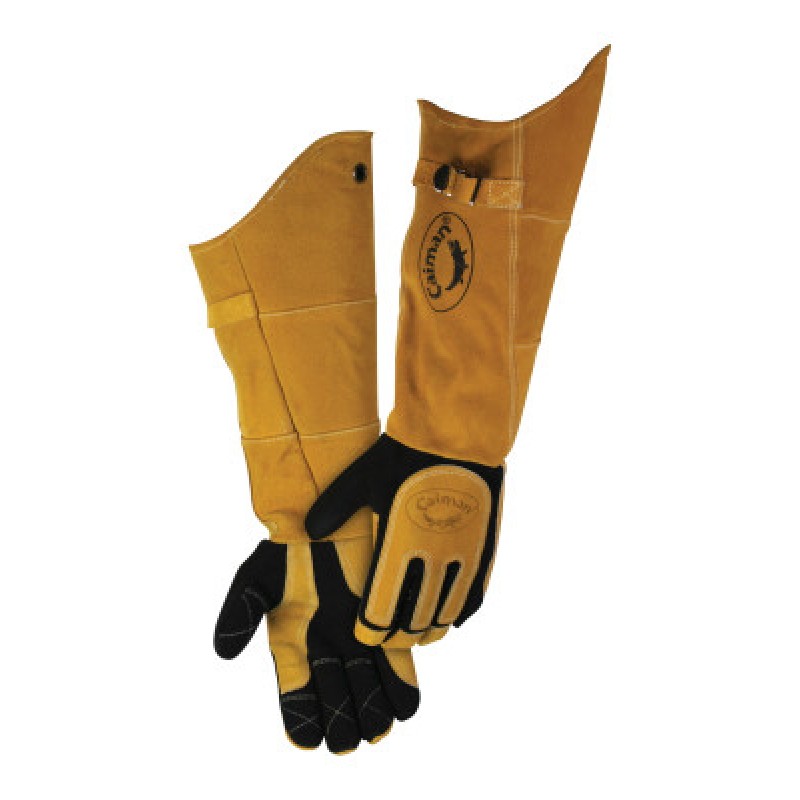 LONG WELD GLOVE 21" DEER/PIG-PROTECTIVE INDU-607-1878-5