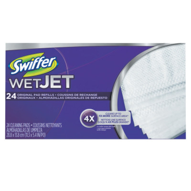 SWIFFER WET RFL CLTH WETJET WHI-ESSENDANT-608-08443CT